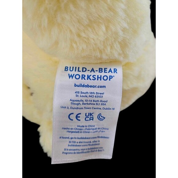 Build-A-Bear Pompompurin Plush Yellow Dog With Brown Hat 19" Soft Toy Cute Gift - Picture 4 of 8